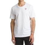 Weiße Unifarbene Streetwear Rossignol T-Shirts aus Jersey für Herren Größe L 