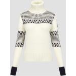 Reduzierte Weiße Vintage Rossignol Rollkragen Kaschmir-Pullover aus Wolle für Damen Größe M für den für den Winter 