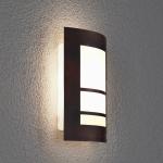 Reduzierte Braune Moderne Lindby Außenwandleuchten & Außenwandlampen aus Polycarbonat 