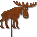 Rostikal Tierfiguren & Tierskulpturen mit Weihnachts-Motiv aus Edelrost 