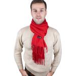 Pinke Pashmina-Schals aus Wolle für Herren für den für den Winter 