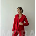 Rote Businesskleidung für Damen Größe S 3-teilig 