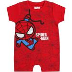 Rote Spiderman Kinderbodys für Jungen 
