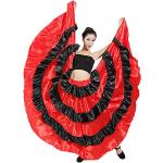 Reduzierte Rote Spanierin-Kostüme aus Satin für Damen 