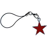 Rote Sterne Miniblings Schlüsselanhänger & Taschenanhänger handgemacht für Damen Weihnachten 