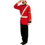 Rote Soldaten-Kostüme für Herren Größe XL 