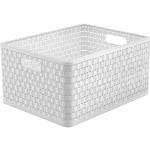 Weiße Moderne Boxen & Aufbewahrungsboxen aus Polyrattan 