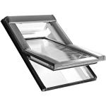 Roto Schwingfenster Konfigurator Designo R6 K200 Kunststoff Aluminium Dachfenster, Anti-Tau-Beschichtung, 3-fach Verglasung,74x78 cm (7/7),besser (Uw 0,9)