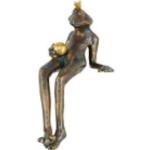 Rottenecker Froschkönig Teichfiguren aus Bronze 