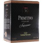 Trockene Italienische Bag-In-Box Primitivo Landweine Apulien & Puglia 