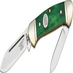 Rough Rider - Taschenmesser - Mini Canoe Green Bone - Länge Geschlossen: 6.98 cm