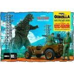 Round2 590882 - 1/25 Godzilla Army Jeep