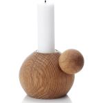 Reduzierte Hellbraune Moderne applicata Kerzenständer & Kerzenhalter aus Eiche 