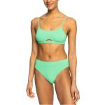 Grüne Streetwear Roxy Jam Bikini-Tops für Damen Größe S für den für den Sommer 