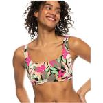 Bunte Roxy Bikini-Tops mit Meer-Motiv für Damen 