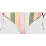 Olivgrüne Gestreifte Roxy Bikinihosen & Bikinislips aus Polyamid für Damen Größe XS 