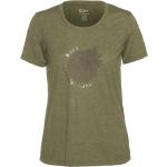 Grüne Roxy T-Shirts für Damen Größe L 