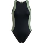 Marineblaue Sportliche Roxy Damenbadeanzüge mit Reißverschluss Größe M 1-teilig für den für den Sommer 