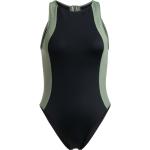 Marineblaue Sportliche Roxy Damenbadeanzüge mit Reißverschluss Größe S 1-teilig für den für den Sommer 