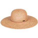 Beige Roxy Panamahüte aus Stroh 56 für Damen Größe M für den für den Frühling 