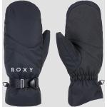 Schwarze Roxy Jetty Damenfäustlinge & Damenfausthandschuhe aus PU Größe XL 