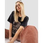 Graue Streetwear Roxy Sunset Bio T-Shirts für Damen Größe XS 