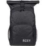 Schwarze Roxy Damenrucksäcke 35l mit Reißverschluss aus Kunstfaser mit Laptopfach medium 