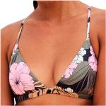 Rosa Roxy Bikini-Tops aus Polyester mit verstellbaren Trägern für Damen Größe S 