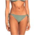 Olivgrüne Roxy Bikinihosen & Bikinislips mit Meer-Motiv aus Polyamid für Damen Größe S 