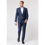 Blaue Unifarbene Elegante Roy Robson Businesskleidung aus Wolle für Herren 