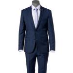 Roy Robson Herren Anzug Slim Fit 2-teilig aus Schurwolle Super100 Business 