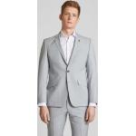 Silberne Unifarbene Roy Robson Businesskleidung aus Polyamid für Herren Übergröße 