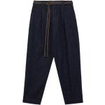 Reduzierte Blaue Chino-Jeans aus Baumwolle für Damen Größe S 
