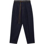 Reduzierte Blaue Chino-Jeans aus Baumwolle für Damen Größe S 