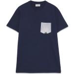 Unifarbene ROY ROGERS Shirts mit Tasche aus Baumwolle für Herren Größe XXL 