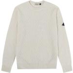 Reduzierte Weiße Kaschmir-Pullover aus Wolle für Herren Größe XL 
