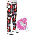 ROYAL & AWESOME HERREN-GOLFHOSE, Mehrfarbig (Diamonds in the Rough), W30/L30