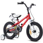 Royal Baby Freestyle Kinderfahrrad Jungen Mädchen mit Handbremse und Rücktritt 16 Zoll Fahrrad rot