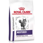 Reduziertes Royal Canin Veterinary Diet Satiety Katzenfutter aus Metall 