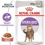 Reduziertes Royal Canin Sterilised Katzenfutter nass 