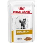Royal Canin Urinary S/O Frischebeutel Häppchen in Soße, Veterinary Katzenfutter 48 x 0,085 kg