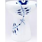 Blaue 19 cm Royal Copenhagen Vasen & Blumenvasen 19 cm mit Tulpenmotiv aus Porzellan 