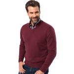 Reduzierte V-Ausschnitt Kaschmir-Pullover aus Wolle für Herren Größe M 