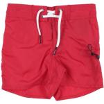 Reduzierte Rote Unifarbene RRD Boxer-Badehosen für Kinder mit Klettverschluss aus Polyamid Handwäsche für Jungen 