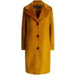 Reduzierte Gelbe RRD Wollmäntel aus Jersey für Damen Größe M 