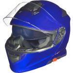RS-982 Klapphelm Motorradhelm Pinlock Motorrad Modular Roller Conzept Helm Blau, XXL (63-64)