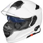 ✅RS-983 Bluetooth Klapphelm Motorradhelm Conzept Motorrad Modular Helm rueger XXL (63-64), Matt Weiß