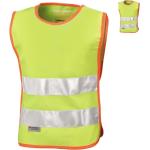 Gelbe Warnwesten & Sicherheitswesten mit Klettverschluss aus Polyester Größe XL 