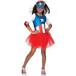Reduzierte Bunte Captain America Kapitän-Kostüme für Kinder 