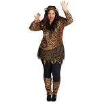 RUB 13433 Leo Leopard Leoparden Tierkostüm Damen Karneval Kostüm 36 38 40 42 44